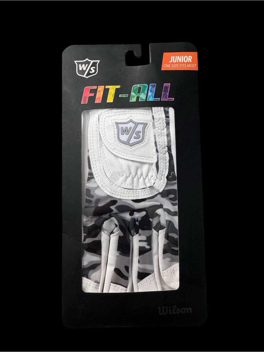 New youth Wilson left handed golf glove ages 5-11